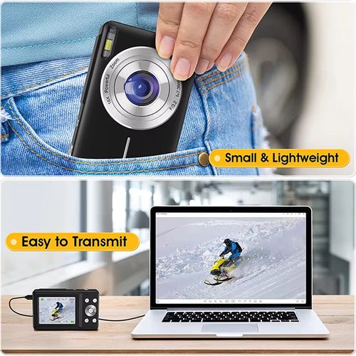 📸Appareil Photo Numérique Compact 1080P Zoom 16X Débutant COD