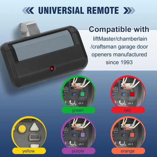 🚩Télécommande universelle porte‑garage compatible Liftmaster COD