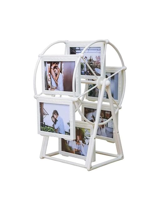 🎡Cadre photo grande roue blanc pour 6 photos COD