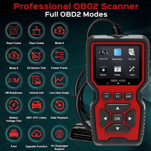 🔧✨ Scanner OBD2 Pro — Diagnostic Moteur & Effacement Codes ! 🛑 Paiement à la Livraison (COD) 💰