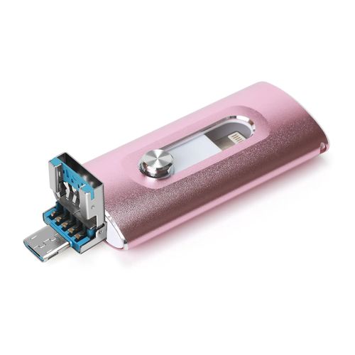 📱✨ Clé USB 4-en-1 256GB pour iPhone et Android — Sauvegarde Rapide ! 🛑 Paiement à la Livraison (COD) 💰