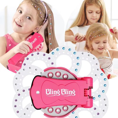 Machine à strass DIY pour cheveux fille COD
