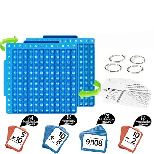 Cartes Flash Mathématiques avec Table d apprentissage COD