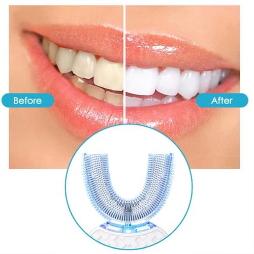 Brosse à dents électrique forme U adulte enfant COD