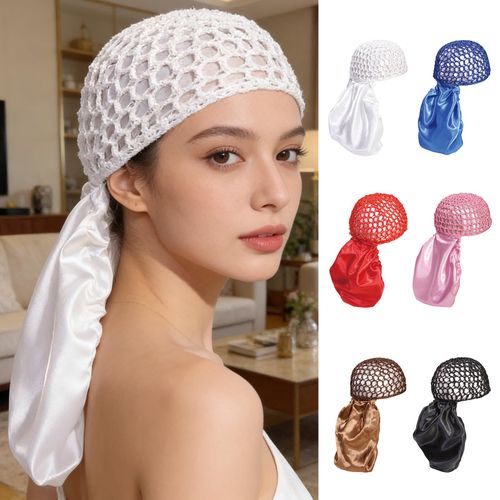 🧶Lot 6 bonnets‑foulards réversibles pour femme COD
