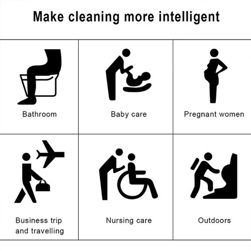 Bidet portable 400ml nettoyage hygiène femme bébé COD