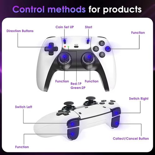 🎮✨ Console Rétro 4K — 40 000+ Jeux Classiques & 2 Manettes ! 🛑 Paiement à la Livraison (COD) 💰