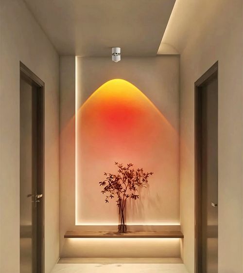 Spot de plafond LED Sunset – Éclairage d'accentuation – 7 W Lampe de projection