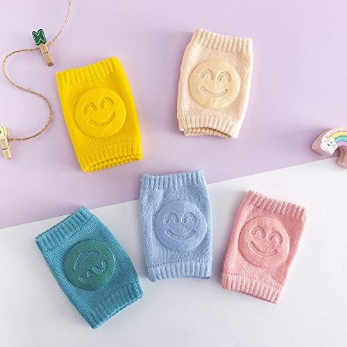 5 Set 👶✨ Lot de 5 Paires de Genouillères Anti-Dérapantes pour Bébé — Apprentissage en Sécurité ! 🛑 Paiement à la Livraison (COD) 💰