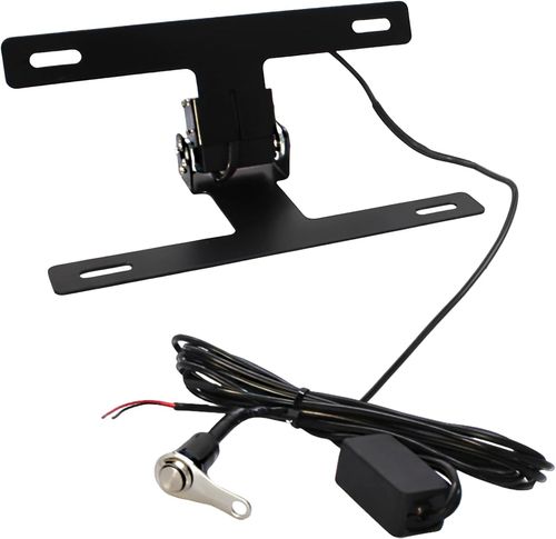 🏍️✨ Support de Plaque Pliable Électrique Universel — Style et Esthétique ! 🛑 Paiement à la Livraison (COD) 💰