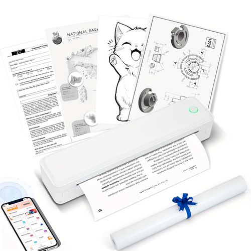 Imprimante A4 thermique sans encre portable COD