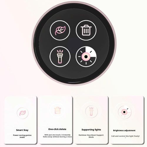 🎮✨ Badge Digital Tactile 1.7  — Affichez Vos GIFs & Vidéos ! 🛑 Paiement à la Livraison (COD) 💰