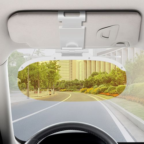 Visière double lentille anti-reflet pour auto COD