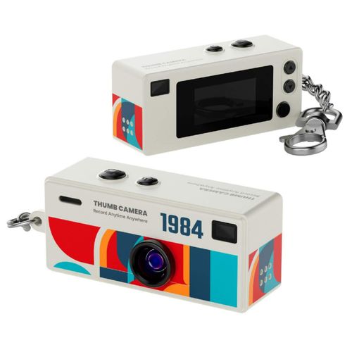 Caméra Porte-Clés Mini Rétro 📷🔑COD
