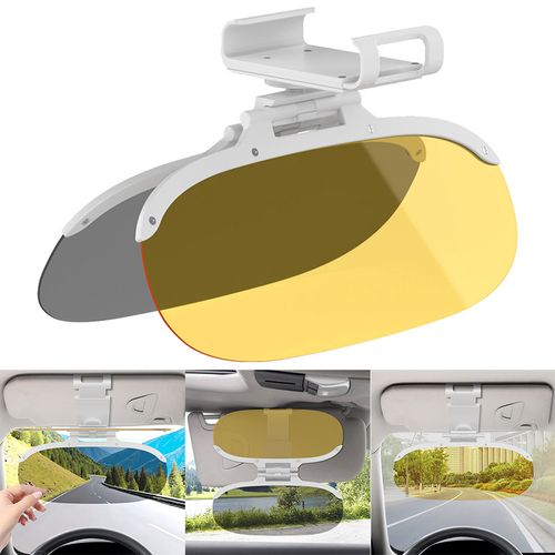 Visière double lentille anti-reflet pour auto COD