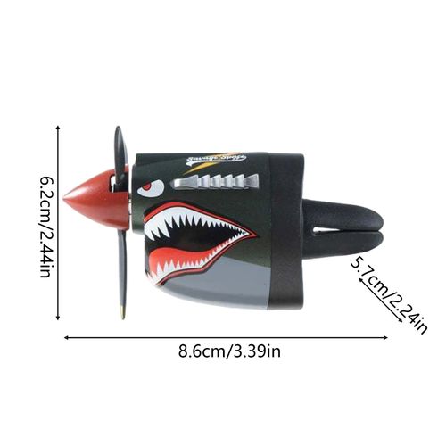 ✈️ Diffuseur Parfum Voiture Avion Shark cod