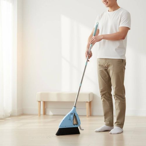 Balai-aspirateur 2 en 1 sans fil avec chargement USB pour la maison et la chambre