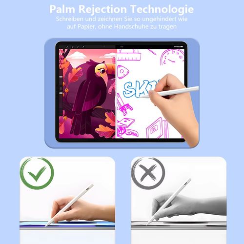 Stylus tactile compatible iPad anti-paume COD