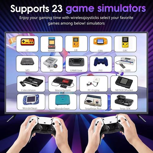 🎮✨ Console Rétro 4K — 40 000+ Jeux Classiques & 2 Manettes ! 🛑 Paiement à la Livraison (COD) 💰