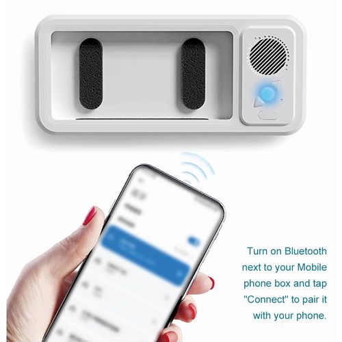 🚿🎶Support Téléphone Douche Z07 avec Haut-parleur Bluetooth : Profitez de Vos Vidéos Sous la Pluie ! 🚿🎶