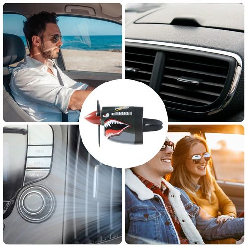 ✈️ Diffuseur Parfum Voiture Avion Shark cod