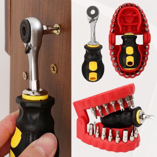 🦷✨ Porte-Embouts Dentaire Magnétique 2-en-1 — Cadeau Drôle et Pratique ! 🛑 Paiement à la Livraison (COD) 💰