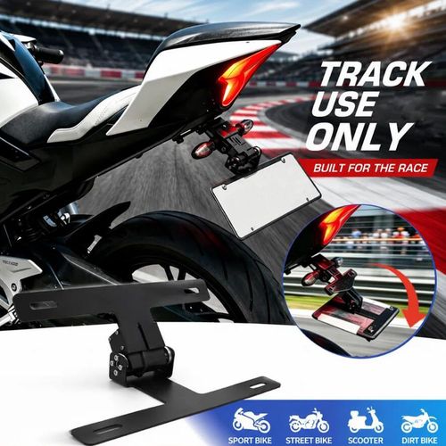 🏍️✨ Support de Plaque Pliable Électrique Universel — Style et Esthétique ! 🛑 Paiement à la Livraison (COD) 💰