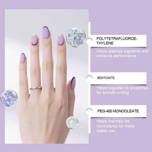Lot de 2 💅 Stylos de nail art 12 couleurs  COD