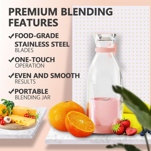 420ml 2-en-1 de Mixeur-extracteur de jus portable