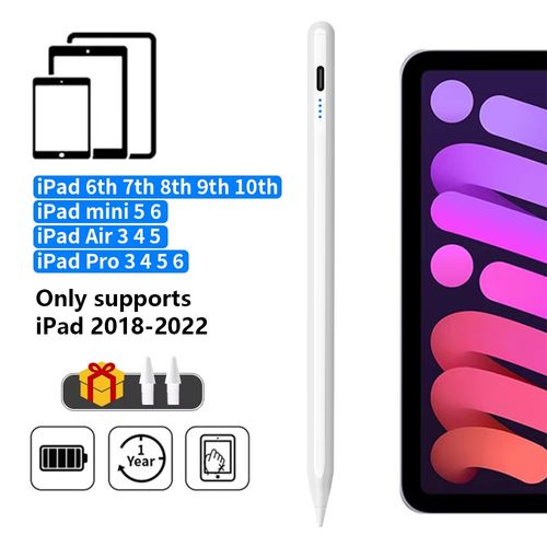 Stylus tactile compatible iPad anti-paume COD