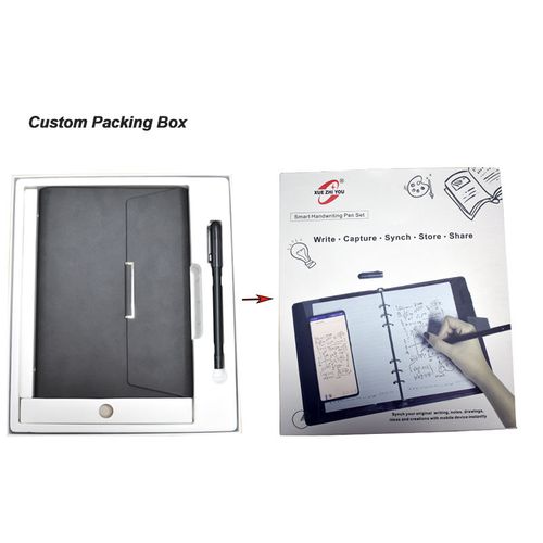 ✍️✨ Kit Stylo Intelligent & Cahier A5 en Cuir — Digitalisez Vos Notes Instantanément ! 🛑 Paiement à la Livraison (COD) 💰