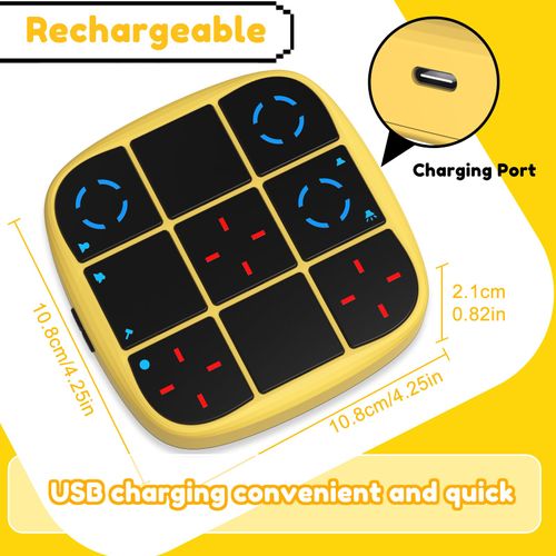 Console de jeu morpion électronique 4 en 1 voyage COD