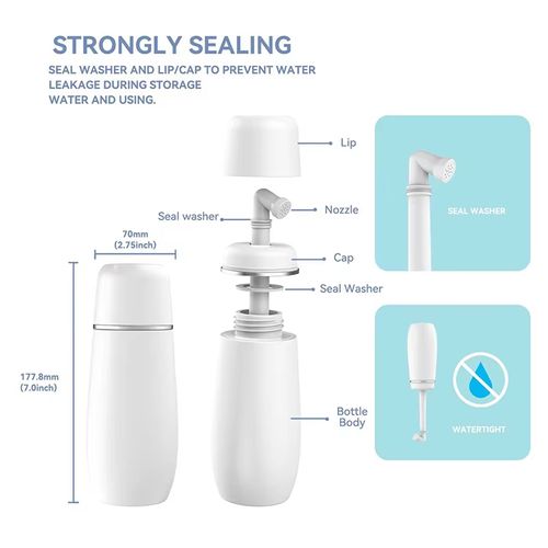Bidet portable 400ml nettoyage hygiène femme bébé COD