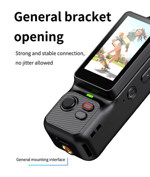 📸✨ Caméra de Poche HD — Stabilisateur Gimbal & Carte 64G Offerte ! 🛑 Paiement à la Livraison (COD) 💰