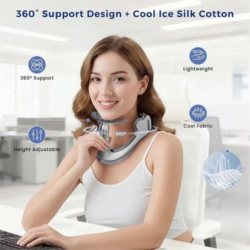 💆 Appareil de Traction Cervicale Ajustable — Soulage Douleurs & Tensions ! 🛑 Paiement à la Livraison (COD) 💰