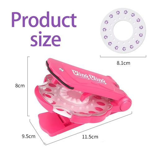 Machine à strass DIY pour cheveux fille COD