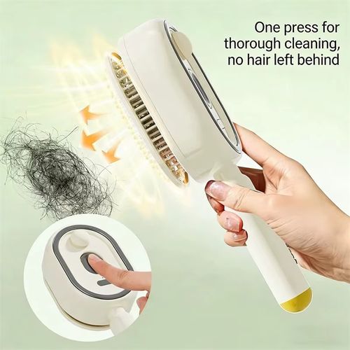 Brosse de Massage Scalp Électrique 3-en-1 avec Spray & Huile Essentielle : Soins Capillaires Professionnels à la Maison ! 💆‍♀️✨