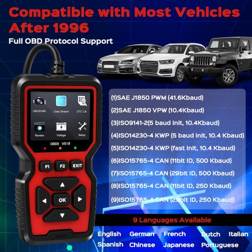 🔧✨ Scanner OBD2 Pro — Diagnostic Moteur & Effacement Codes ! 🛑 Paiement à la Livraison (COD) 💰
