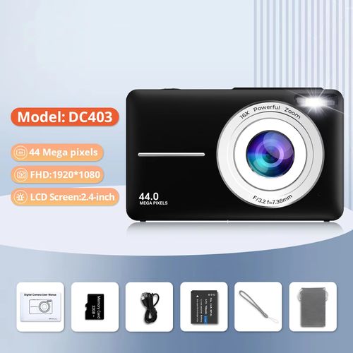 📸Appareil Photo Numérique Compact 1080P Zoom 16X Débutant COD