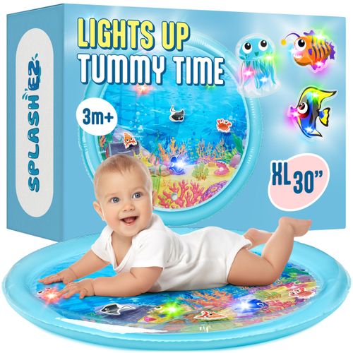 Tapis d'eau rond 100 cm pour bébé, aventure sous-marine