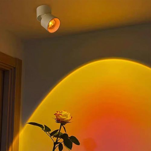 Spot de plafond LED Sunset – Éclairage d'accentuation – 7 W Lampe de projection