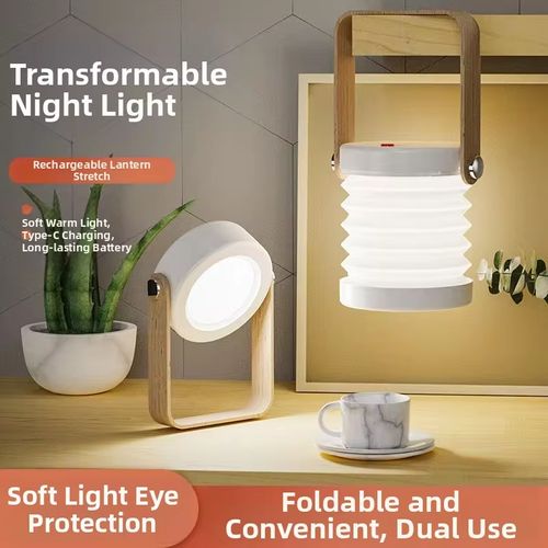Transformable Foldable Portable Night Light Lantern