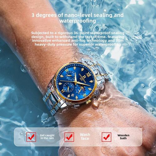 sapphire blueQuartzWatch