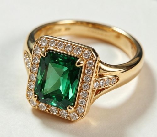 Elegant Green Watch