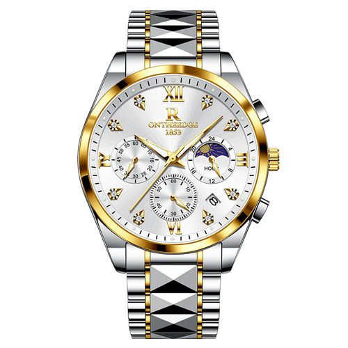 Quartz Watch（gold white）