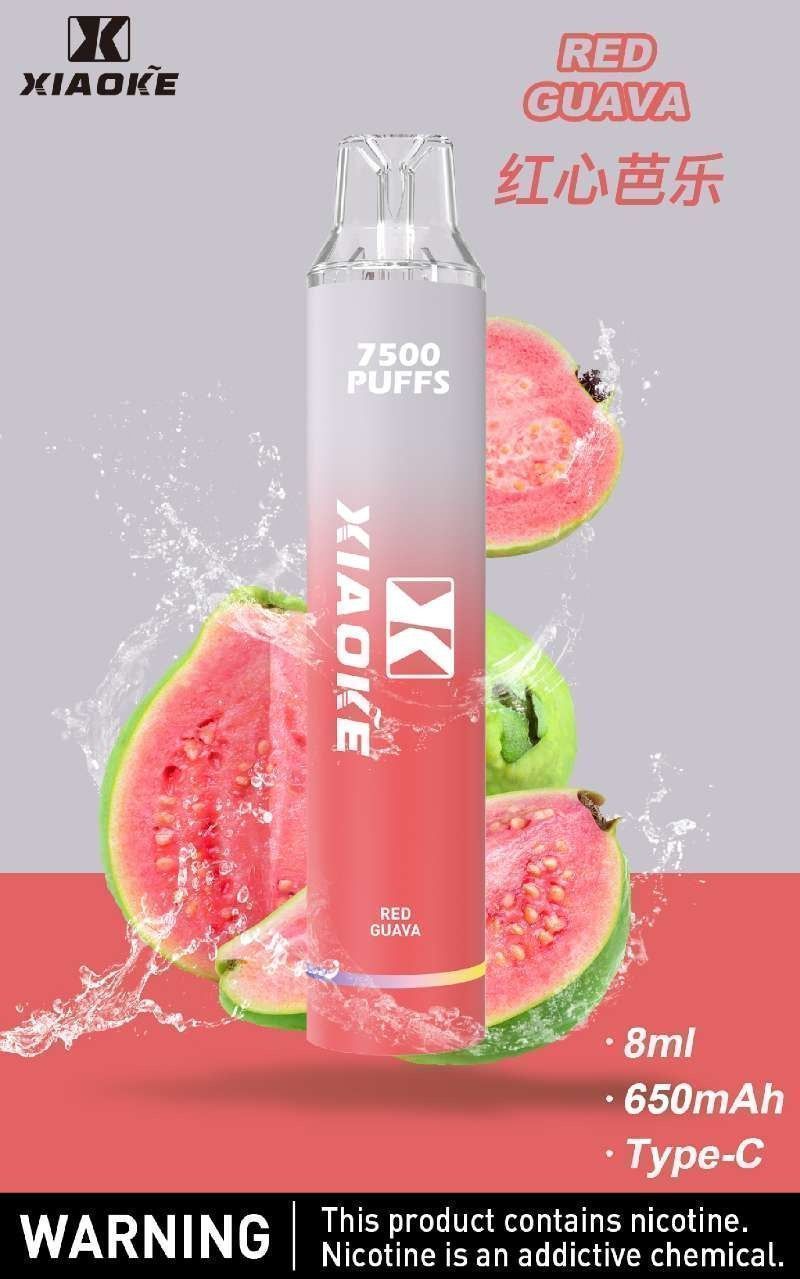 XIAOKE拋棄式電子煙 發光設計搭配穩定輸出，外出與輪換更順手