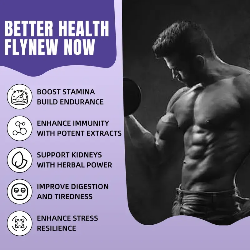 FLYNEW Optimal Potency Shilajit Ultra Organic Resin Supplement Capsules - Adaptogen for Energy, Stamina, Immune Support, Antioxidants - Made in USA, 60 Natural Capsules