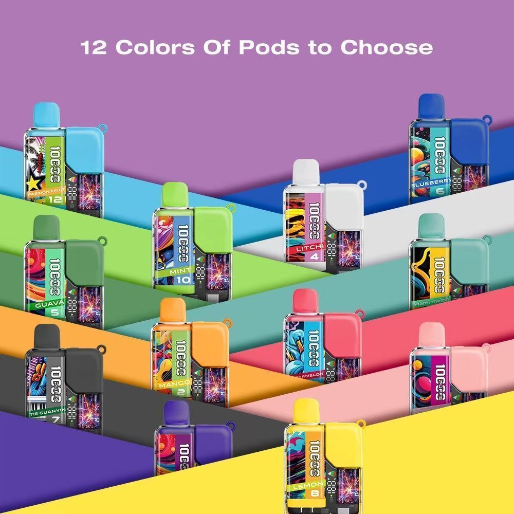 MEELBOOST麻將10000口大容量全新品拋棄式電子菸台灣現貨正品