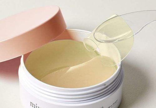 Korean Mixsoon Soybean Pink Hydrogel Eye Mask, Low-Molecular Collagen Penetration, Deep Hydration, Reduces Eye Wrinkles, Late-Night Rescue