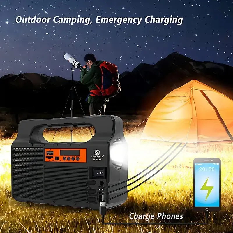 Alimentation extérieure avec lumière LED